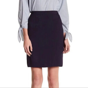 Vince Camuto Navy Blue Skirt Small NWT